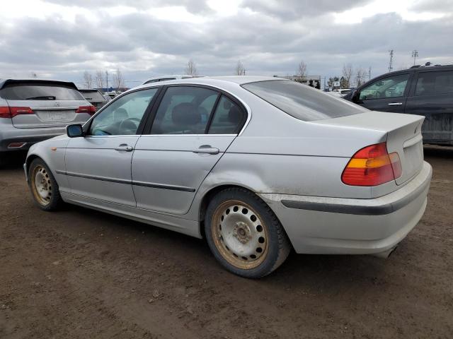 WBAEV53432KM00819 - 2002 BMW 330 I SILVER photo 2