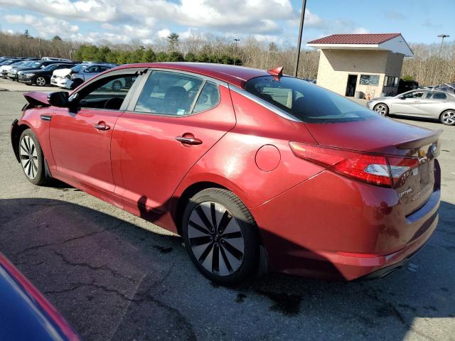 5XXGR4A64DG138014 - 2013 KIA OPTIMA SX RED photo 2