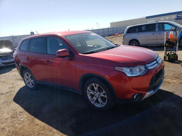 JA4AZ3A37FZ001665 - 2015 MITSUBISHI OUTLANDER SE RED photo 4