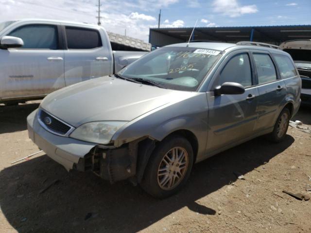 1FAFP36N85W232009 - 2005 FORD FOCUS ZXW GRAY photo 1