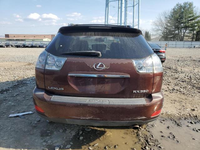 JTJHK31U282852024 - 2008 LEXUS RX 350 BURGUNDY photo 6