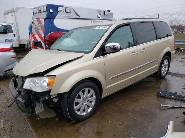 2A4RR8DG8BR634985 - 2011 CHRYSLER TOWN & COU TOURING L GOLD photo 1