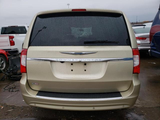2A4RR8DG8BR634985 - 2011 CHRYSLER TOWN & COU TOURING L GOLD photo 6
