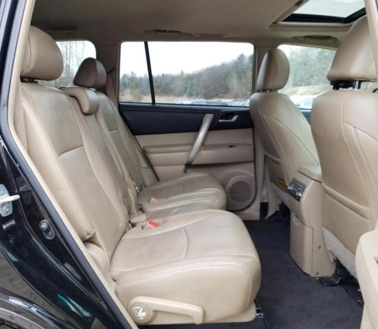 5TDBK3EH4DS250010 - 2013 TOYOTA HIGHLANDER BASE أسود صورة 11
