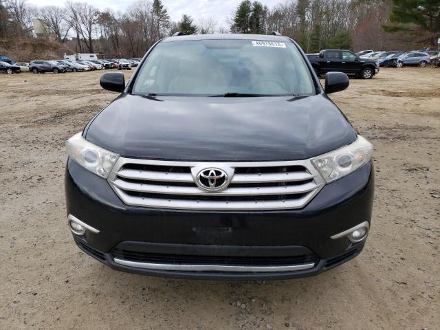 5TDBK3EH4DS250010 - 2013 TOYOTA HIGHLANDER BASE أسود صورة 5