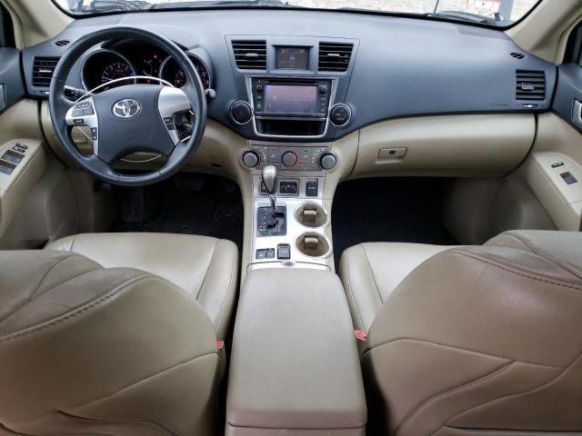 5TDBK3EH4DS250010 - 2013 TOYOTA HIGHLANDER BASE أسود صورة 8
