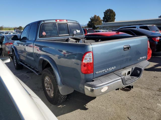 5TBBT44106S486351 - 2006 TOYOTA TUNDRA ACCESS CAB SR5 BLUE photo 2