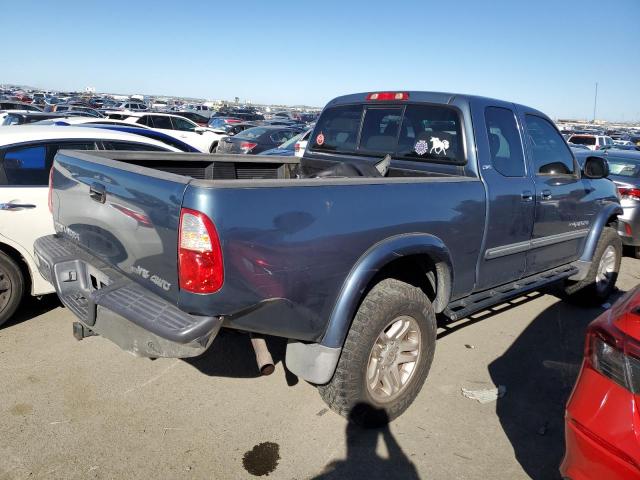 5TBBT44106S486351 - 2006 TOYOTA TUNDRA ACCESS CAB SR5 BLUE photo 3