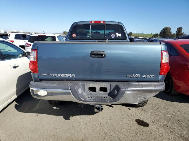 5TBBT44106S486351 - 2006 TOYOTA TUNDRA ACCESS CAB SR5 BLUE photo 6
