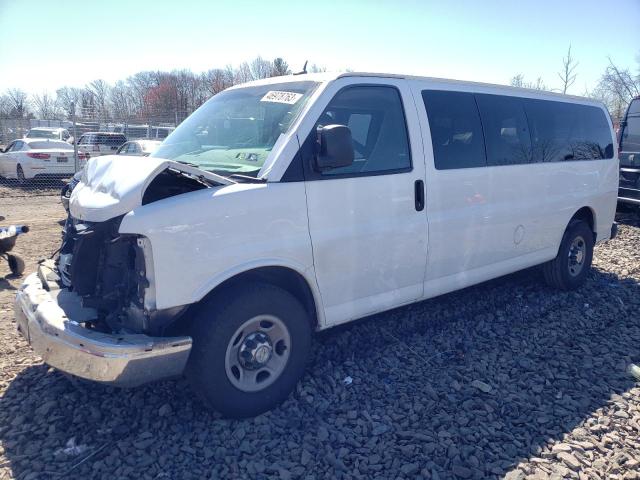 1GAZG1FG2E1111298 - 2014 CHEVROLET EXPRESS G3 LT WHITE photo 1