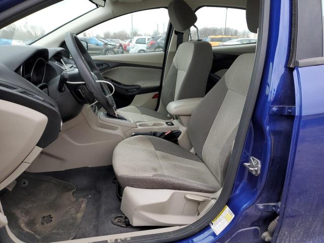 1FAHP3F23CL311567 - 2012 FORD FOCUS SE BLUE photo 7