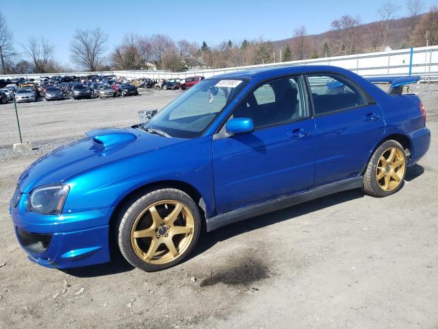 JF1GD29654H500285 - 2004 SUBARU IMPREZA WRX BLUE photo 1