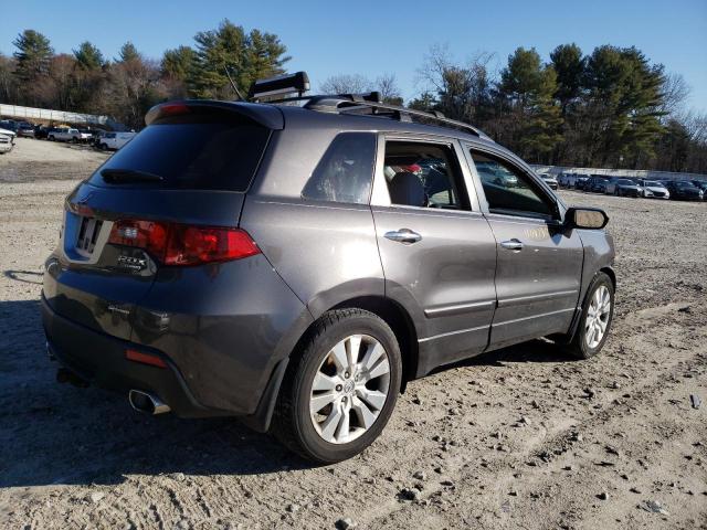 5J8TB1H54BA003673 - 2011 ACURA RDX TECHNOLOGY GRAY photo 3