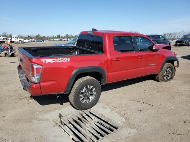 3TYCZ5AN6PT128426 - 2023 TOYOTA TACOMA DOUBLE CAB RED photo 3