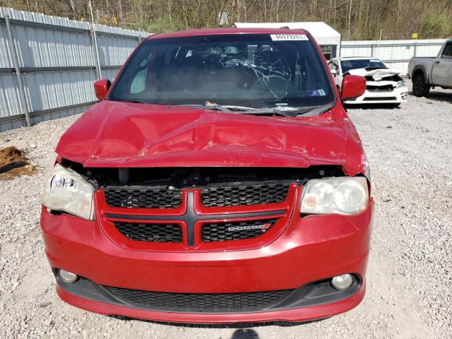 2C4RDGEG3CR258128 - 2012 DODGE GRAND CARA R/T RED photo 5