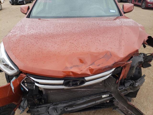 5XYZT3LB8GG319423 - 2016 HYUNDAI SANTA FE S ORANGE photo 11