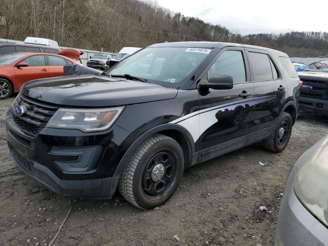 1FM5K8AR4HGE13629 - 2017 FORD EXPLORER POLICE INTERCEPTOR 黑色 照片 1