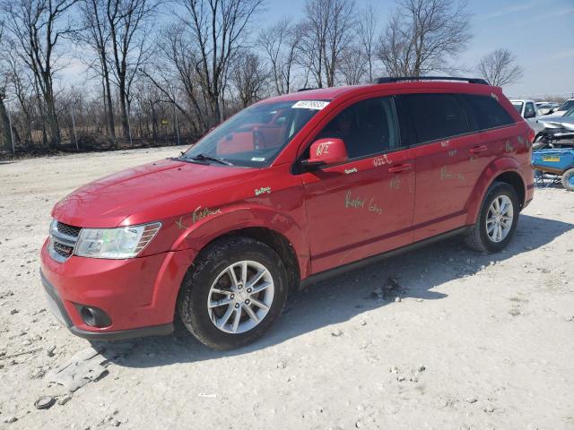 3C4PDCBG7FT525051 - 2015 DODGE JOURNEY LI SXT RED photo 1