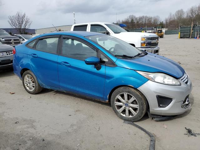 3FADP4BJ7CM160376 - 2012 FORD FIESTA SE BLUE photo 4