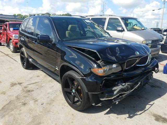 5UXFA13596LY37775 - 2006 BMW X5 3.0I BLACK photo 1