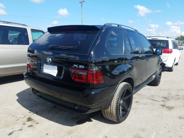 5UXFA13596LY37775 - 2006 BMW X5 3.0I BLACK photo 4