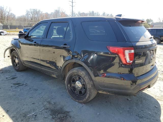 1FM5K8AR8JGC19644 - 2018 FORD EXPLORER POLICE INTERCEPTOR შავი ფოტო 2