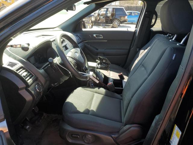 1FM5K8AR8JGC19644 - 2018 FORD EXPLORER POLICE INTERCEPTOR შავი ფოტო 7