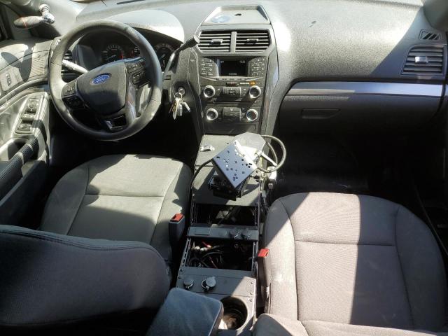 1FM5K8AR8JGC19644 - 2018 FORD EXPLORER POLICE INTERCEPTOR შავი ფოტო 8