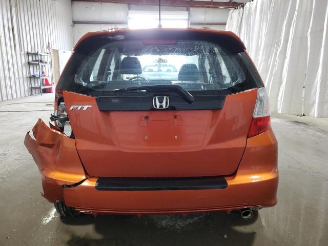 JHMGE8H53CC012725 - 2012 HONDA FIT SPORT ORANGE photo 6