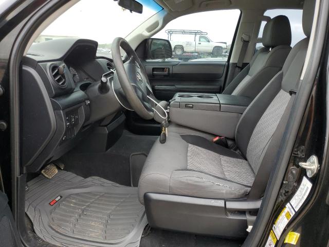 5TFRM5F14EX069586 - 2014 TOYOTA TUNDRA DOUBLE CAB SR/SR5 BLACK photo 7