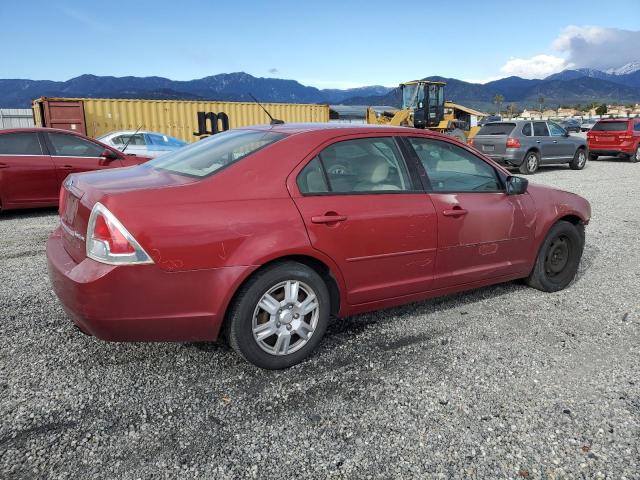 3FAHP06Z07R258166 - 2007 FORD FUSION S RED photo 3