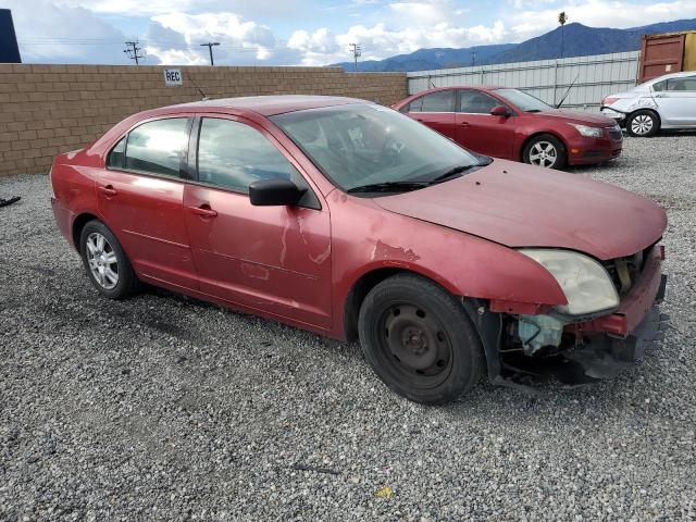 3FAHP06Z07R258166 - 2007 FORD FUSION S RED photo 4