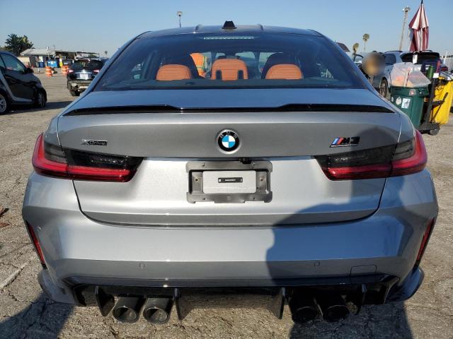 WBS43AY03RFR99171 - 2024 BMW M3 COMPETITION GRAY photo 6