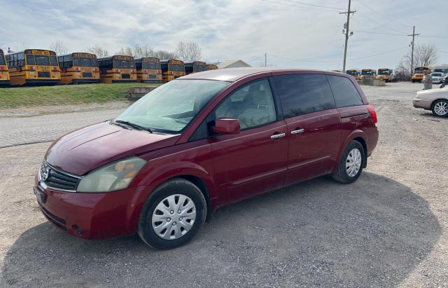 5N1BV28U57N102903 - 2007 NISSAN QUEST S MAROON photo 2