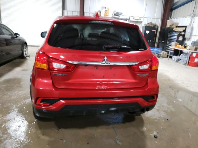 JA4AR3AU1JU003653 - 2018 MITSUBISHI OUTLANDER ES RED photo 6