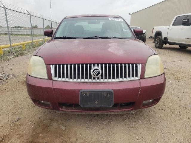 1MEFM42186G618516 - 2006 MERCURY MONTEGO PREMIER BURGUNDY photo 5