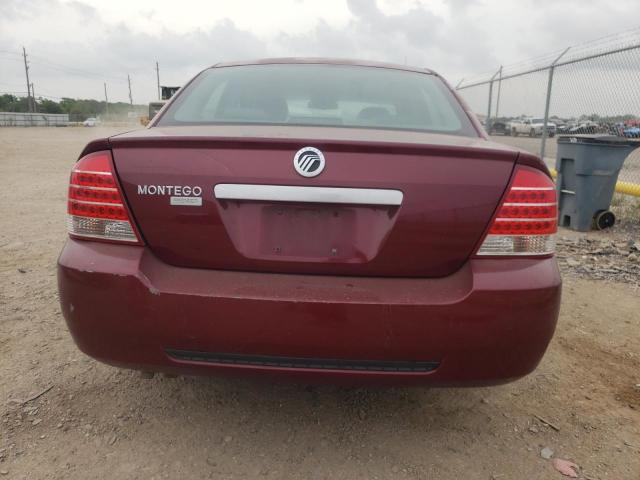 1MEFM42186G618516 - 2006 MERCURY MONTEGO PREMIER BURGUNDY photo 6