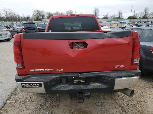 1GT120C89DF153754 - 2013 GMC SIERRA K2500 SLE RED photo 6