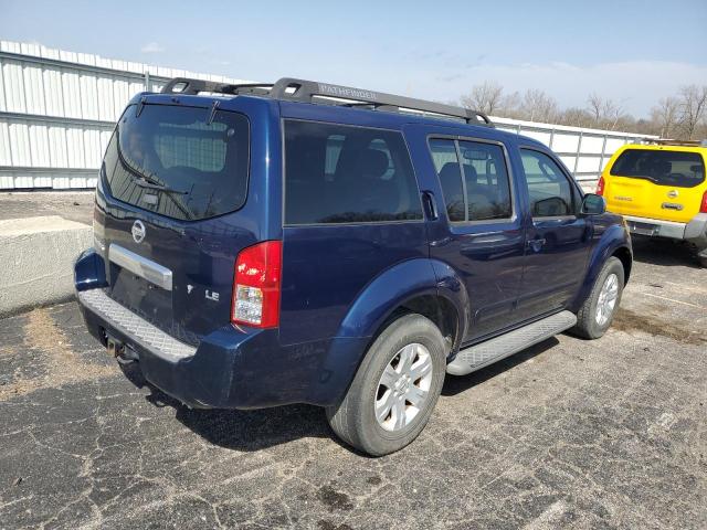 5N1AR18W86C647659 - 2006 NISSAN PATHFINDER LE ლურჯი ფოტო 3