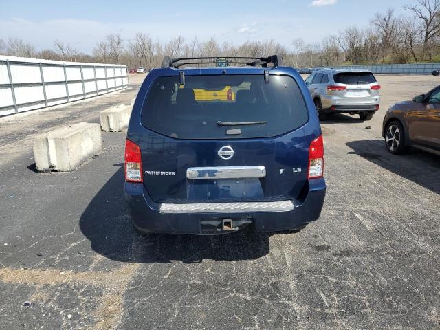 5N1AR18W86C647659 - 2006 NISSAN PATHFINDER LE ლურჯი ფოტო 6