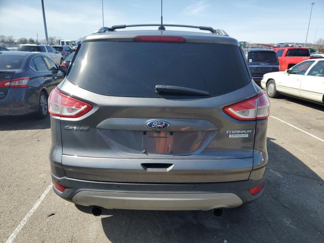 1FMCU0J91DUC71285 - 2013 FORD ESCAPE TITANIUM GRAY photo 6