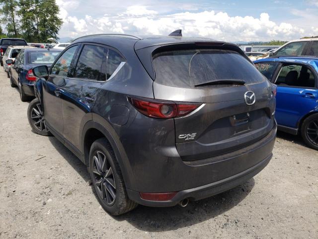 JM3KFBDM2J0319327 - 2018 MAZDA CX-5 GRAND TOURING GRAY photo 3