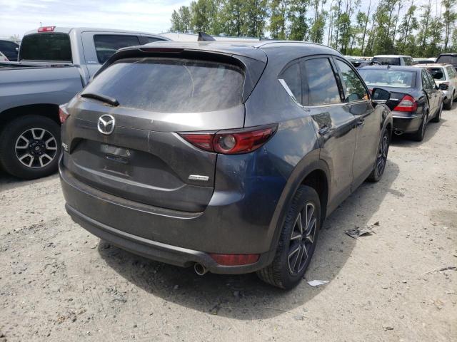 JM3KFBDM2J0319327 - 2018 MAZDA CX-5 GRAND TOURING GRAY photo 4