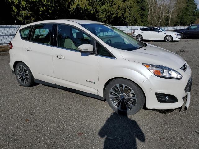 1FADP5DU1HL119067 - 2017 FORD C-MAX TITANIUM WHITE photo 4