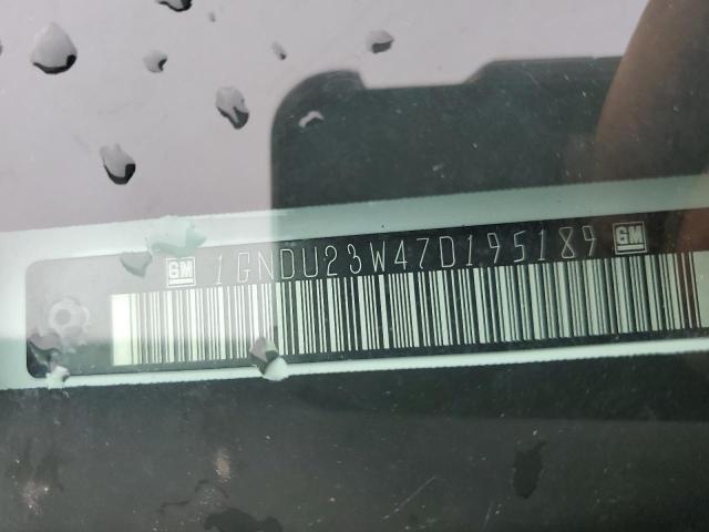 1GNDU23W47D195189 - 2007 CHEVROLET UPLANDER LS 白色 照片 13