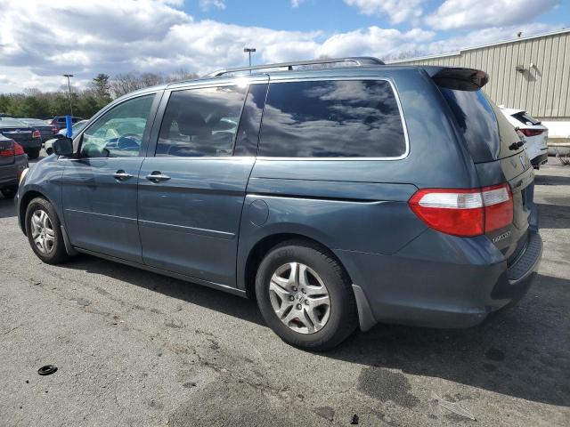 5FNRL38406B088257 - 2006 HONDA ODYSSEY EX GRAY photo 2