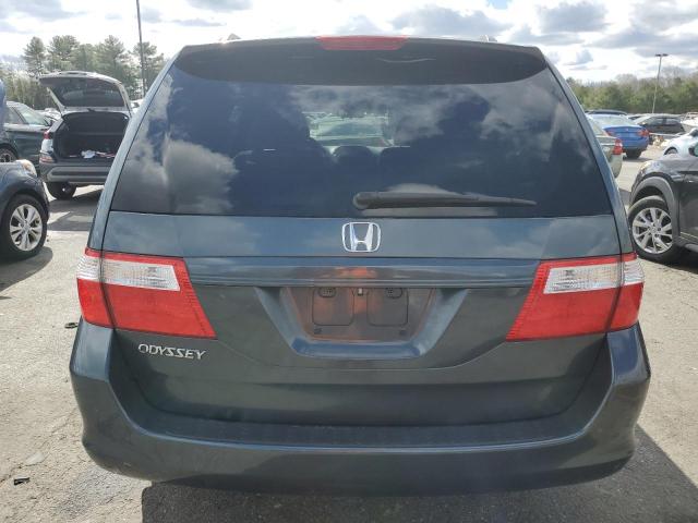 5FNRL38406B088257 - 2006 HONDA ODYSSEY EX GRAY photo 6