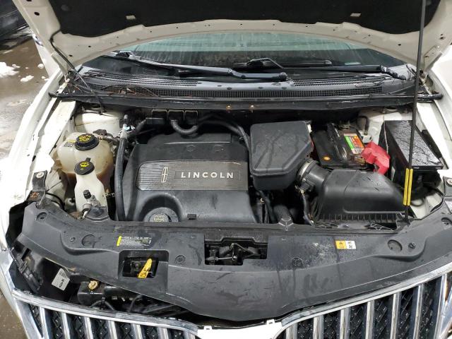2LMDJ8JK6DBL07691 - 2013 LINCOLN MKX AWD WHITE photo 11