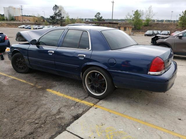 2FAHP71V08X152591 - 2008 FORD CROWN VICT POLICE INTERCEPTOR BLUE photo 2