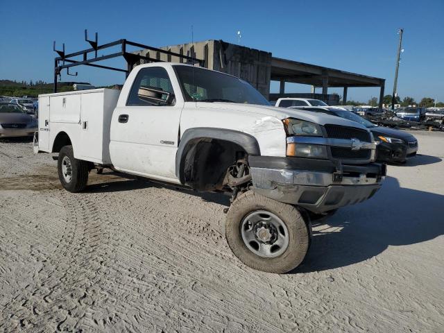 1GBGC24U53Z338559 - 2003 CHEVROLET SILVERADO C2500 WHITE photo 4